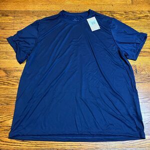 Men's Nike The Nike Tee Dri-Fit T-Shirt Blue 2XL Training DV7299-419 New